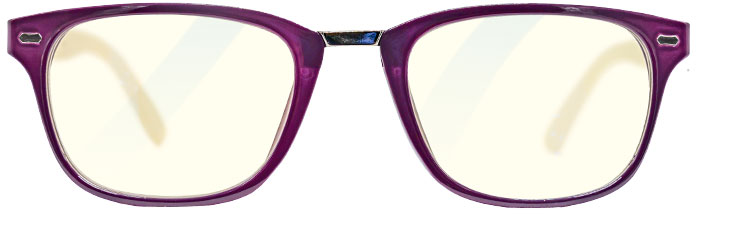 Brýle GLASSA typ PCG01-PURPLE-CLEAR-WHITE