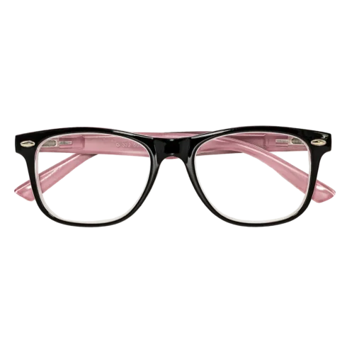 Brýle G332 růžové plastové obroučky