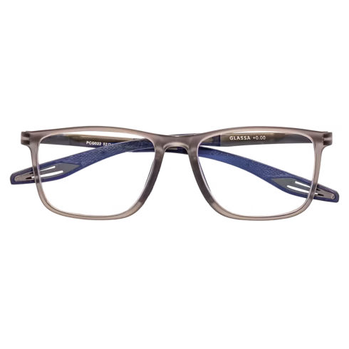 Brýle na čtení G042 šedo-modré: Dynamické a stabilní řešení pro Váš zrak na blízko, které se přizpůsobí každé Vaší aktivitě.