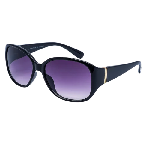 Sluneční brýle G481 černé s fialovými skly