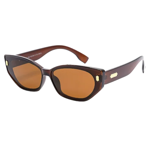 Sluneční brýle G492 hnědé s hnědými skly