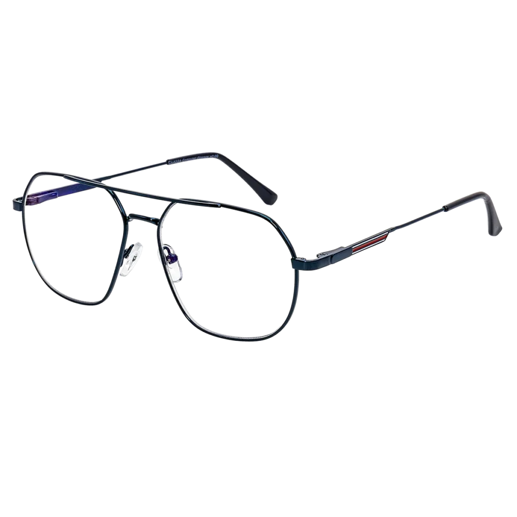 Kovové brýle na čtení G237 Blue s flexi pantem