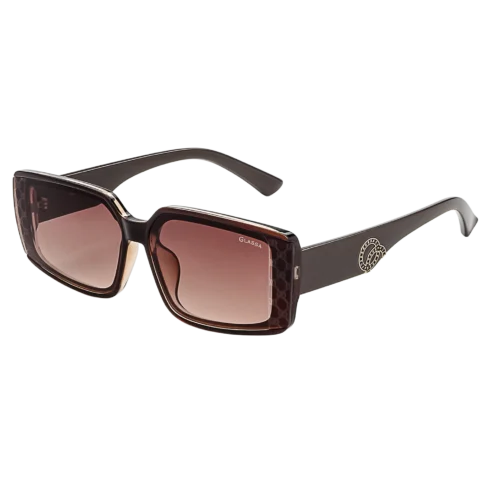 Sluneční brýle G1820 hnědé s tmavými hnědými skly